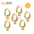 ZKER brass cable clamp made in china exothermic welded earthing accessories connector